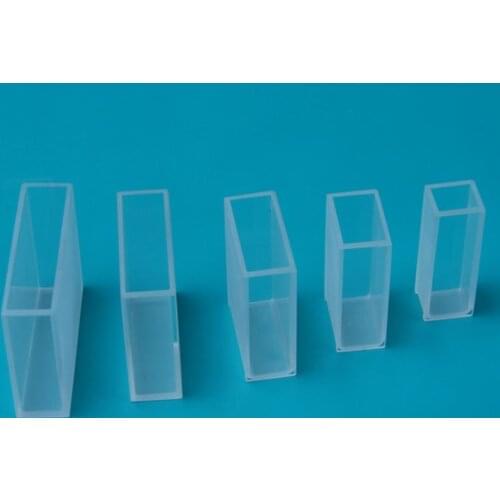 5/10/20/30/40/50/100mm Inside Width 12mm Optical Glass Cuvettes Cell for 721 Visible Spectrophotometer Labware