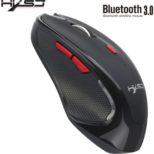 HXSJ New Bluetooth Mouse Wireless Mouse 2400 Adjustable DPI para Ventanas 7/8. 0/8. 1/10/para Vista, para Android para
