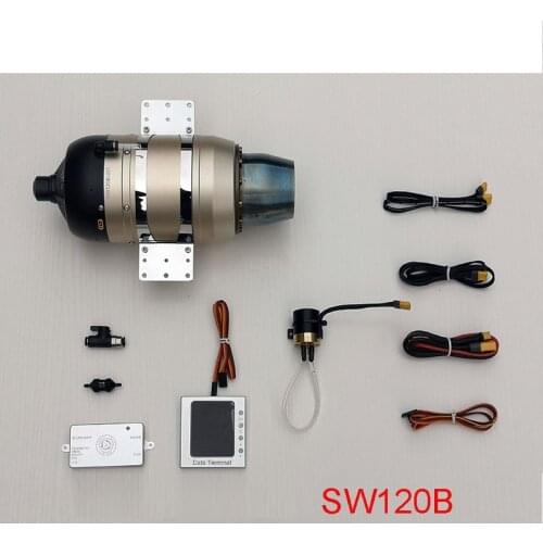 Swiwin SW120B Brushless Turbine Engine Jet Turbojet 12KG Brushless Version For Gas Turbine Plane Model