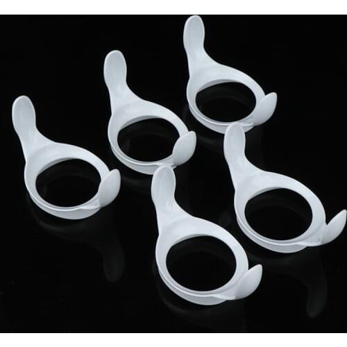1/5Pcs Baby Hand Shank For Feeder Handle Natural Wide Mouth PP Baby Feeding Bottles Grip Bottle Accessories