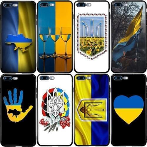 Phone Case for Xiaomi Redmi Note 9A 8 8T 7 6 7A 6A 5A 5 A1 A2 A3 Pro Max Plus Lite UA Ukraine Flag