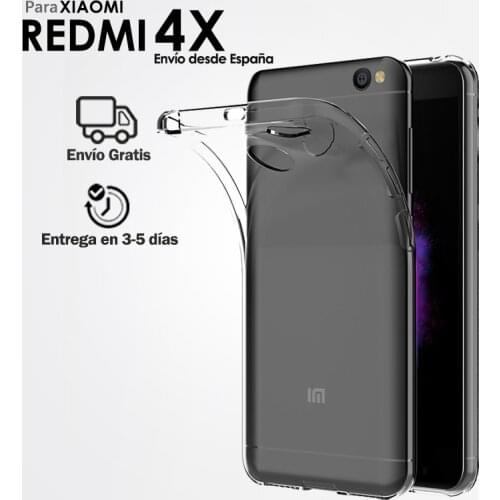TPU Gel Case Silicone Case for Mobile Xiaomi Redmi 4X Back Cover Transparent Ultra Thin Soft for Smartphone
