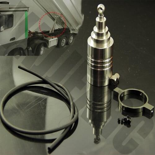 155mm Stroke Hydraulic Cylinder for 1/14 Remote Control Truck Trailer TAMIYA 56360 Scania R620 FH12 FH16 MAN TGX