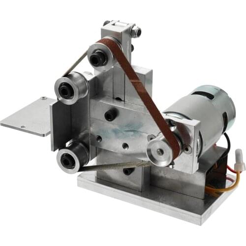 Multifunctional Grinder Mini Electric Belt Sander DIY Polishing Grinding Tool UD88