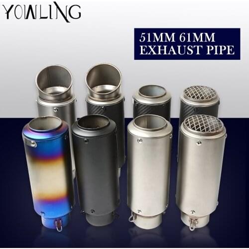 Motorcycle Exhaust Modified Muffler Carbon Fiber Exhaust Pipe For Ducati 899 959 1098 1100 1198 1199 1299 R S panigale Monster