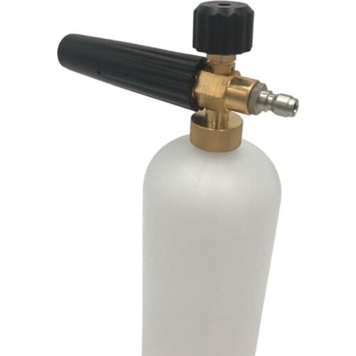 1/4\" High Pressure Snow Foam Lance Jet Car Washer Adjustable Nozzle Sprayer Tool