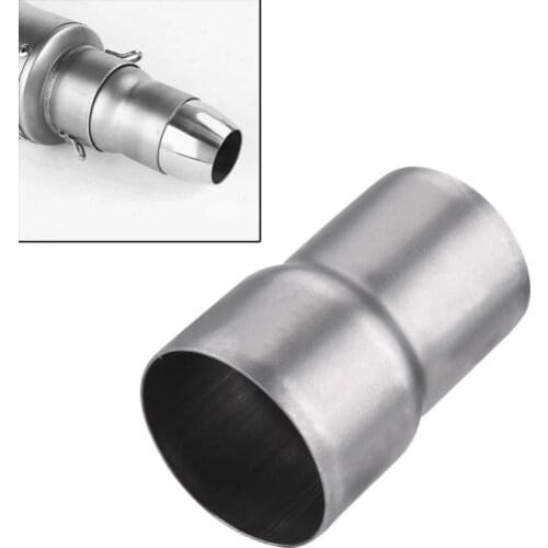 New Stainless Steel 51mm to 60mm Motorcycle Exhaust Pipe Adapter Reducer Muffler Connector