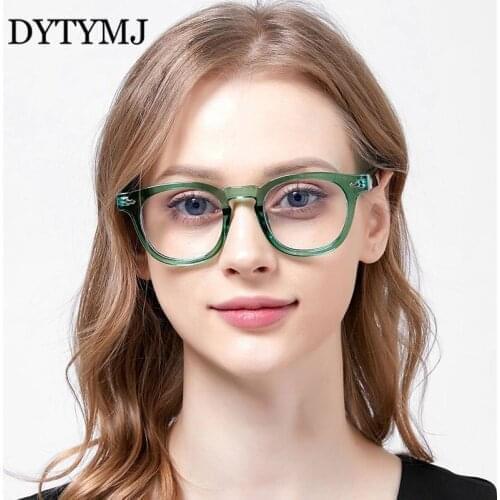 DYTYMJ Anti-blue Light Flat Glasses Student Glasses Frame Anteojos Computer Eye Glasses Frames for Women Lunette De Vue Homme