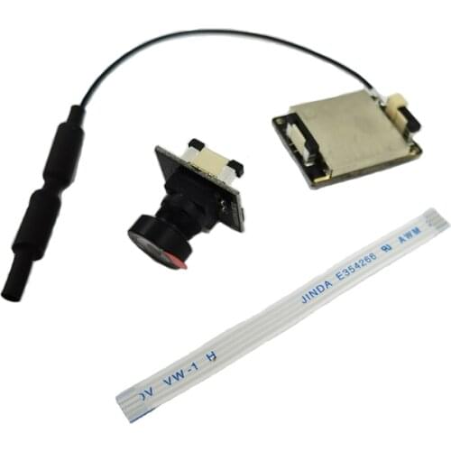 1Set 5.8G Wireless VTX Transmitter Board+Mini Camera FPV Kit Image Transmission Module Analog Signal Parts for RC Drone Aircraft