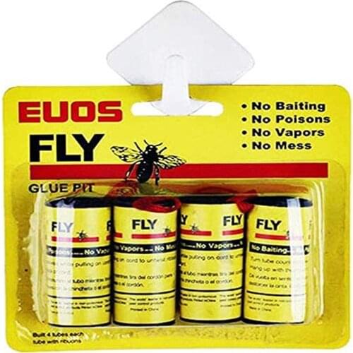 Strong Fly Paper Fly Roll Paper Pesticide Free Fly Paper Sticky Fly Catchers For Indoor Or Greenhouse Use