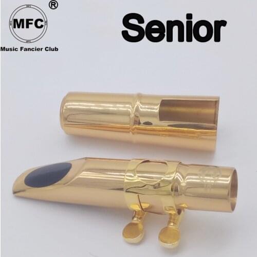 Professional Brand New Advanced Tenor Soprano Alto Saxophone Mouthpieces Metal Sax Mouth Pieces Gold Lacquer 5 6 7 8 9