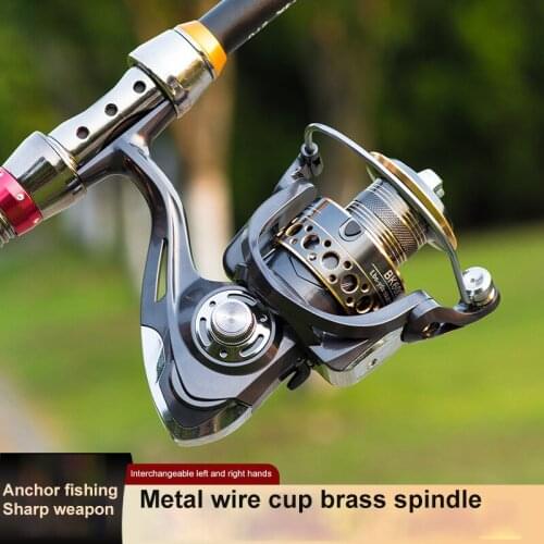 Fishing Reel 2000-7000 Metal Spool Spinning Reel Metal Spare Spool Saltwater Alloy Reel 40kg Drag Power Sea Fishing Reels Wheel