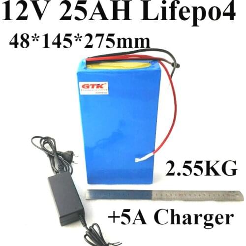 12V 25AH Lifepo4 battery 25AH 12.8V Lifepo4 replacement battery for 12V 600W 360W Fire control Pull rod sound electric car LED