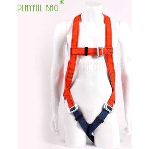 Five-point type high altitude operation rescue expansion rapid deceleration seat belt electrician double-belt type ZL25