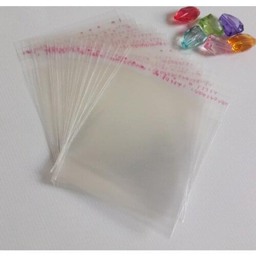 8*12cm 10000pcs Clear Opp Bag Self Adhesive Seal Transparent Bags For Gift/Jewelry Pouches Plastic Bags Display Packing Bag