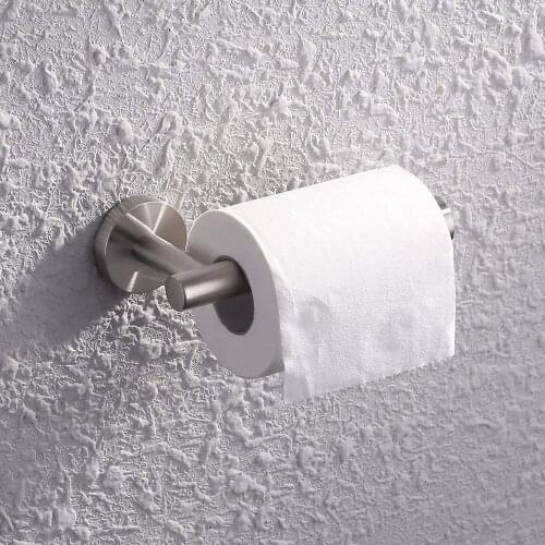 A2175S5-2 SUS304 Stainless Steel Bathroom Lavatory Toilet Paper Holder and Dispenser Wall Mount, Brushed