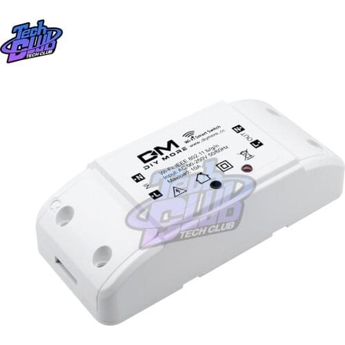 AC 110V 220V Basic WiFi Switch DIY Wireless Remote Control LED Light Smart Home Automation Timer Relay Module For IOS Android