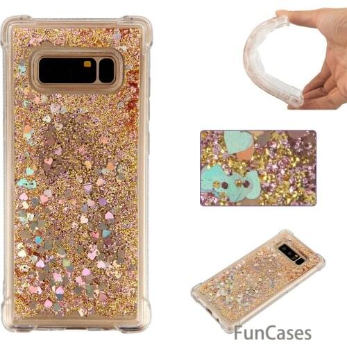 Bling Case sFor Coverage Samsung Note 8 Soft Silicone Back Cover Protection Flamingo Mobile Phone Case Samsung Galaxy Note 8 New
