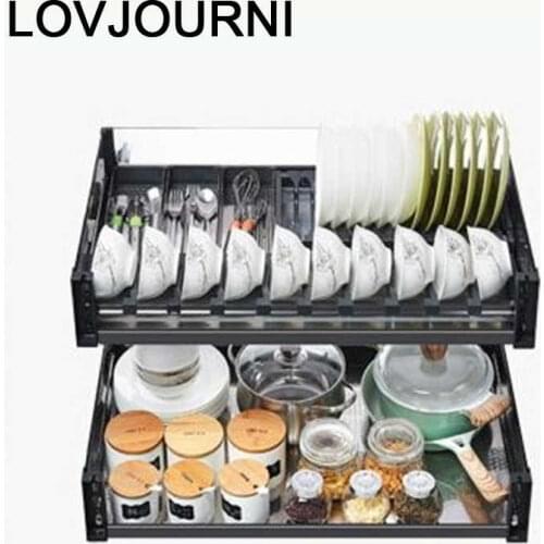 Rangement Cuisine Cupboard Storage Almacenaje Armario Platos Organizer Rack Cozinha Kitchen Cabinet Cestas Para Organizar Basket