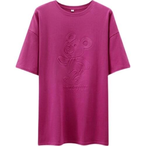 Summer Women Half Sleeve Maternity T Shirt Pregnant Shirt Cotton Print Tees Plus Size Maternity Dress Clothes Pregnancy Top