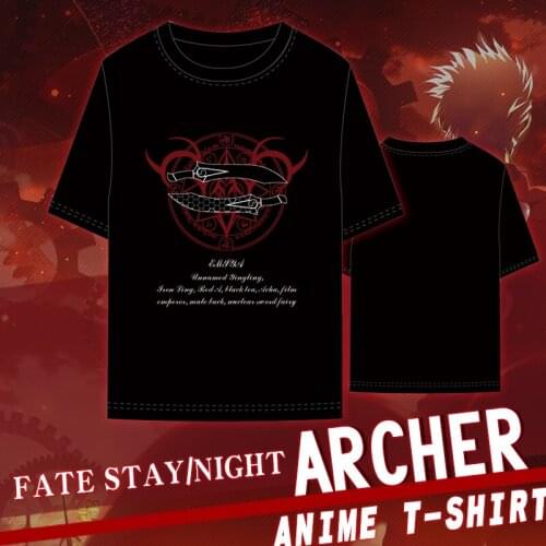 MGFHOME Anime JK Japan Fate Stay night Archer EMIYA Cosplay Costume Shirt Related T-Shirt t shirt Tops Tee Women Men Unisex