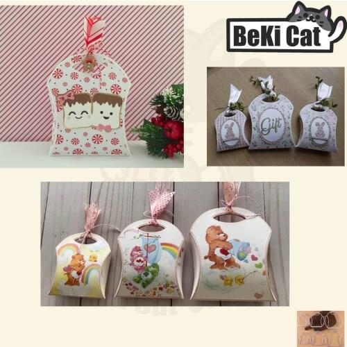 Cutting dies Pillowbox Purse Set of 3 CDS Stencils for DIY Scrapbooking photo album Decorative DIY Paper Cards