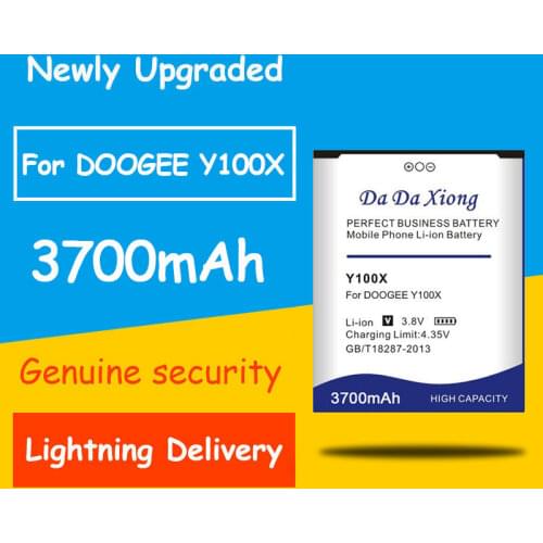 Newly Upgraded Safe And Durable 3100mAh Y100X Battery High Capacity for DOOGEE NOVA Y100X Replacement Phone battery