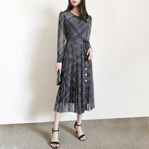 New Autumn 2 PCS Navy Blue Dot Shirt Dress UK6-UK18 UK Collections