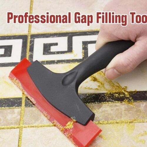 Professional Tile Gap Filing Tool Plastic Spatula Grouting Scraper Decoration Workers Supplies