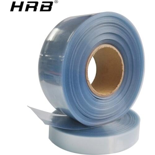 1M Transparent PVC Heat Shrink Tube Shrinkable Film RC Parts For Lipo Battery 32mm 50mm 62mm 72mm 82mm 90mm 120 110mm Insulation
