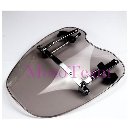 New For Yamaha V Star 650 950 Virago 1000 1100 V-max Vmax 1700 Moto Motorcycle Windshield Windscreen With 7/8" And 1" Handlebars