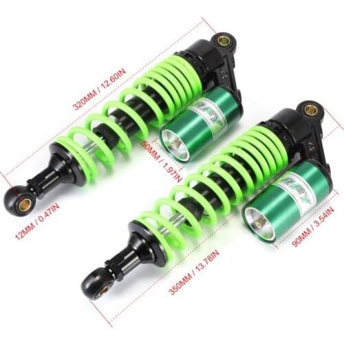 RFY 7mm spring 320mm motorcycle Rear shock absorber For Honda CB400 SF CB400 VTEC Yamaha XS400 Kawasaki Suzuki black