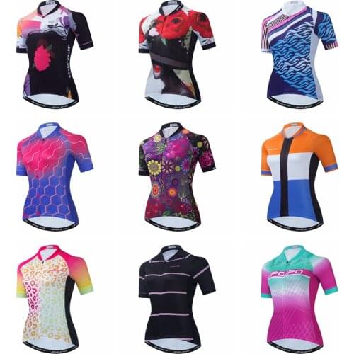 UFOBIKE Women Cycling Clothing Summer Polyester Bicycle Clothes Bike Clothing Maillot Ciclismo Cycling Jersey