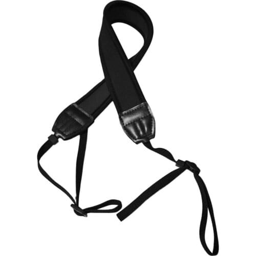 1pc New Quick Rapid Camera Single Shoulder Neck Camera Adjustable Durable Anti-slip Strap Belt for SLR DSLR Black Accessory