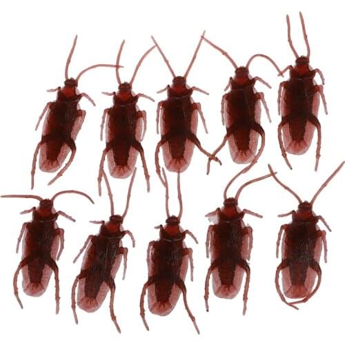 10 Fake Roaches Prank Novelty Cockroach Bugs Look Real