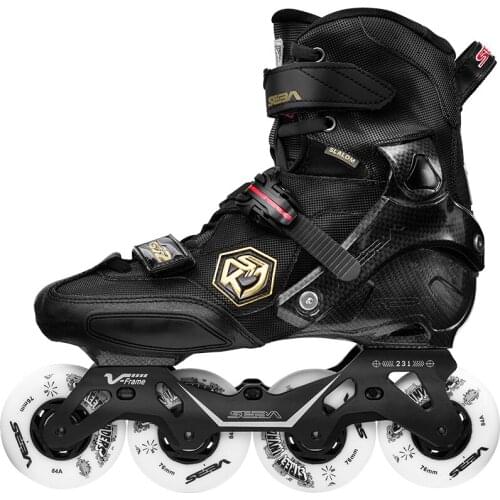 100% Original 2019 SEBA KSJ2 Adult Inline Skates Roller Skating Shoes Rockered Frame Slalom Sliding
