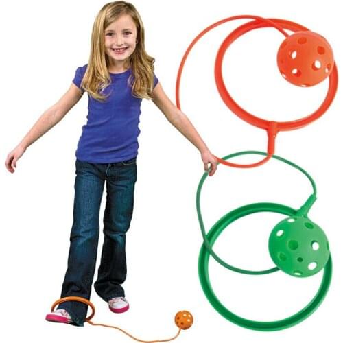 2pcs/lot Novelty item Ankle Ball GYM Sport Jumping Wind Sensory integration training Tool Children Outdoor Toys