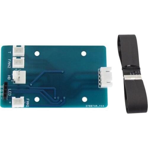 3D Printer Accessories Parts Hot End PCB Adapter Board and 24-Pin Cable Kit for Artillery Sidewinder X1 3D Printer