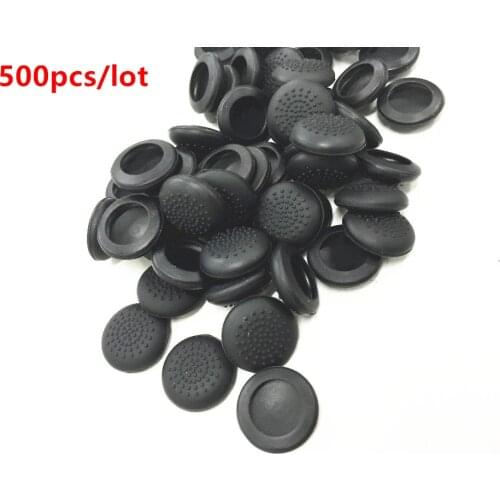 500pcs/lot Silicone Anti Slip Analog Thumb Stick Grips Cap Skin Cover For Sony Playstation PS3 PS4 Xbox One Xbox 360 Controller