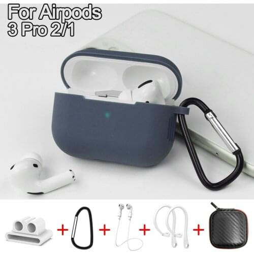 Excellent Silicone Case For Airpods Pro cute Case for apple airpods 3 Case Cover Wireless Bluetooth Earphone For Air Pods pro 3