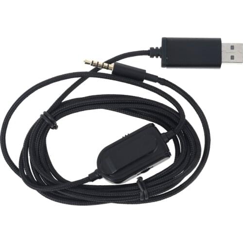 For -Logitech -Astro A10 A40 Gaming Headset USB Analog 7.1 Sound Card o Cable Q81F