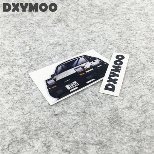 Car Styling AE86 JDM Japanese Drift Car Stickers Motorcycle Bike Decals 10x6cm