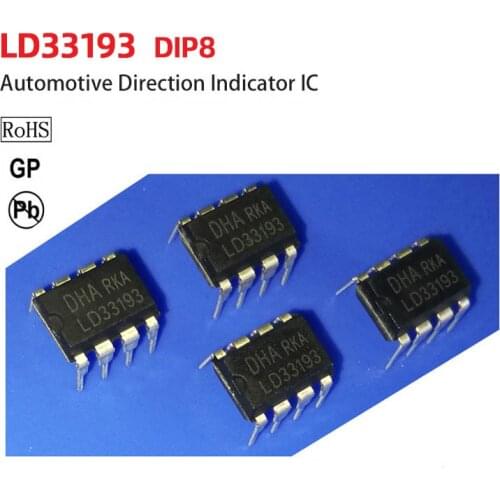 LD33193 MC33193 DIP8 Automotive Direction Indicator ASIC ic Integrated circuit Automotive LED Direction Indicator IC