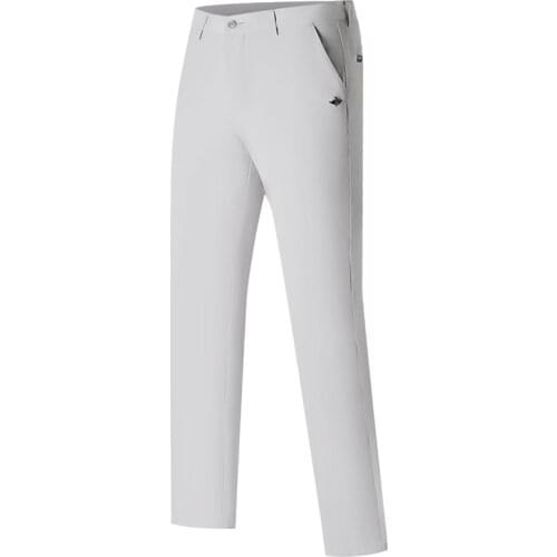 Spring Summer Mens Golf Pants Solid Color Fashion New Casual Golf Clothes Quick-Drying Breathable Golf Trousers