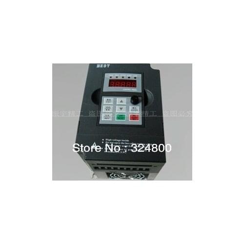 CNC Engraving machine spindle motor inverter 1.5 kw maximum FM 1000 hz, 220 v/High performance universal frequency converter