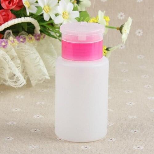 150ML Nail Art Remover UV GEL Polish Cleaner Pump Polish Dispenser Empty Bottle