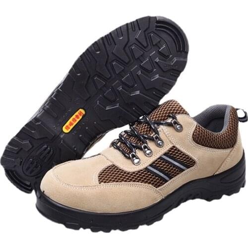 Breathable anti-smash anti-sting summer electrician safety shoes insulation protection work shoes