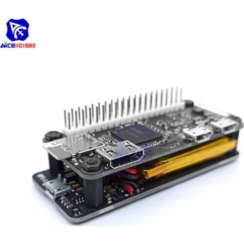 Diymore Raspberry Pi Zero UPS-Lite Power Supply Board with 1000mAh 3.7V Polymer Lithium Battery