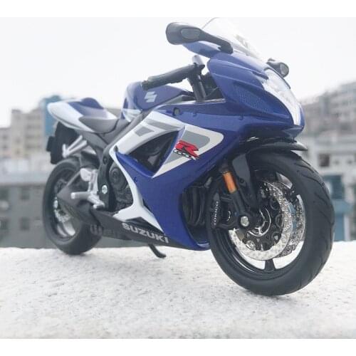 Maisto 1:12 Suzuki GSX-R750 Diecast Alloy Motorcycle Model Toy