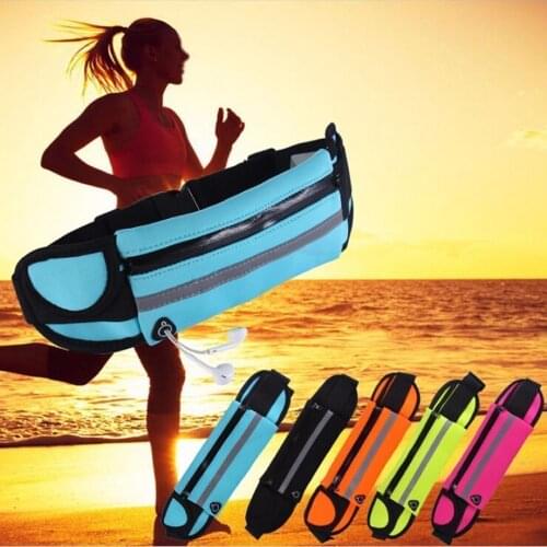 2018 Newest Hot Waist Bum Bag Sports Fanny Pack Belt Money For Running Jogging Cycling Phones